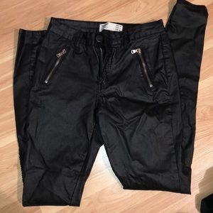 leather skinny jeans